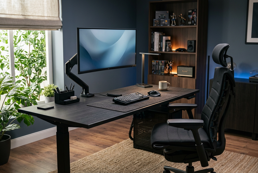How to Build a Comfortable Gaming and Home Office Setup - BaseMaxCore