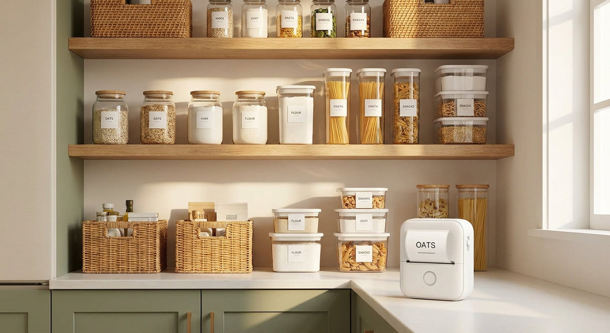 Home Organization With a Mini Printer: A Room-by-Room Guide - BaseMaxCore
