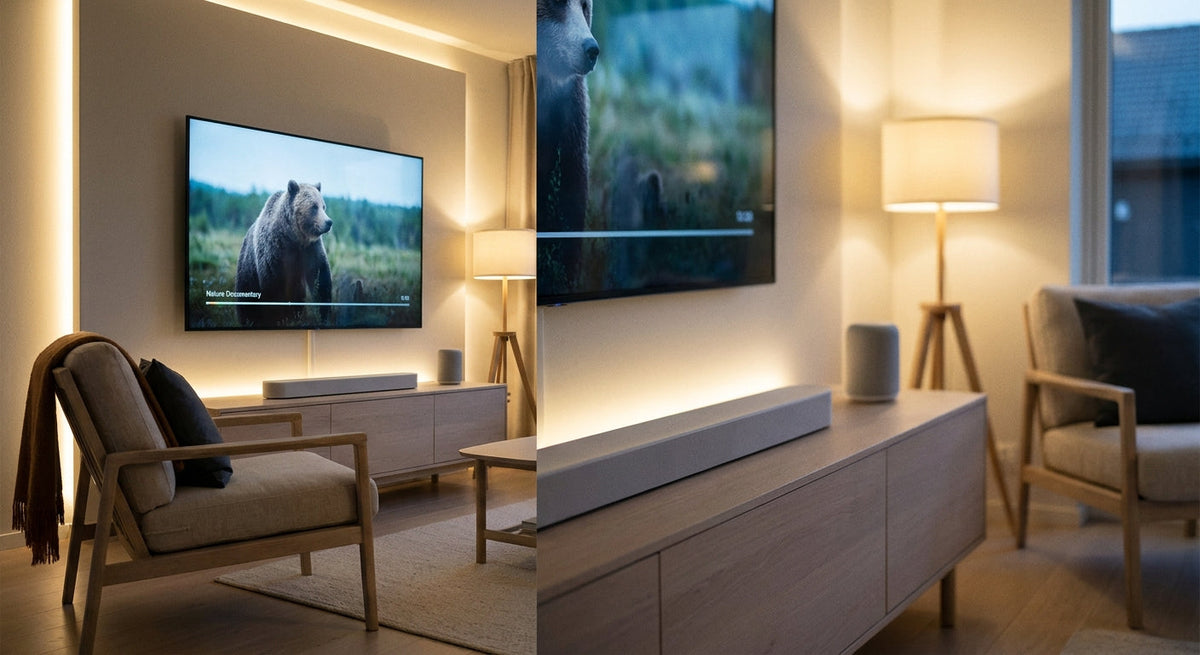 Soundbars vs. Smart Speakers: The Living Room Audio Guide - BaseMaxCore