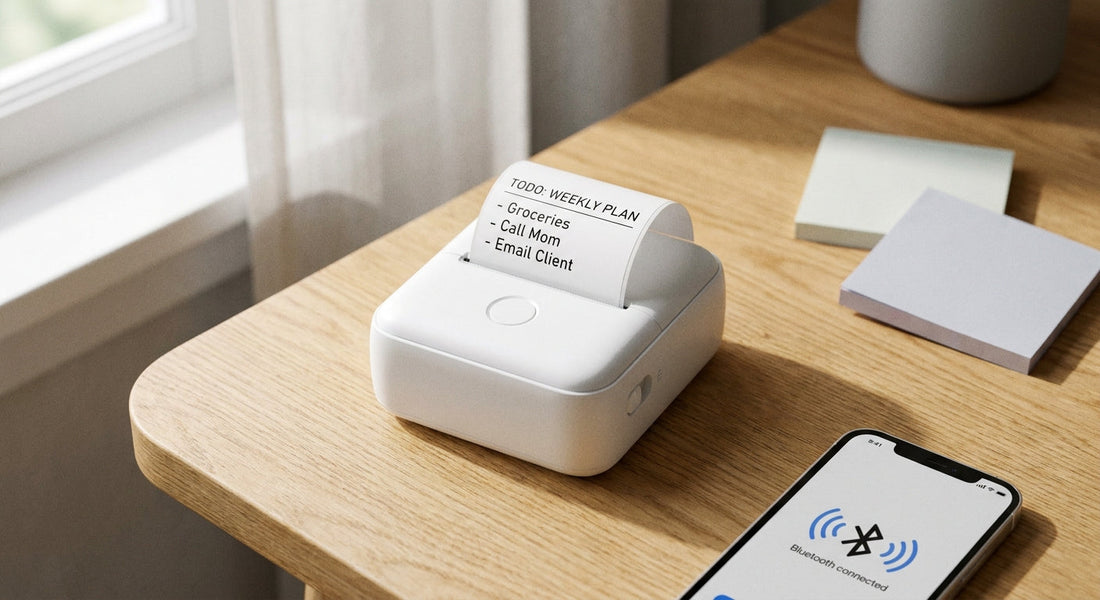 Mini Thermal Printer with Bluetooth Review: Pocket-Sized Printing That Delivers on Convenience - BaseMaxCore