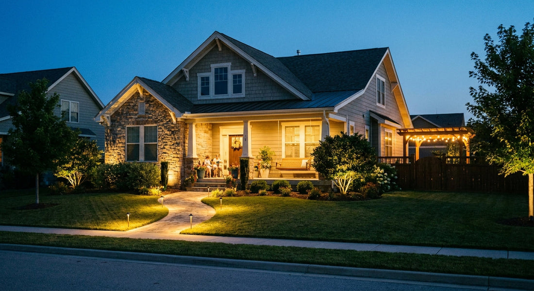 7 Outdoor Lighting Ideas to Make Your Home Shine at Night - BaseMaxCore