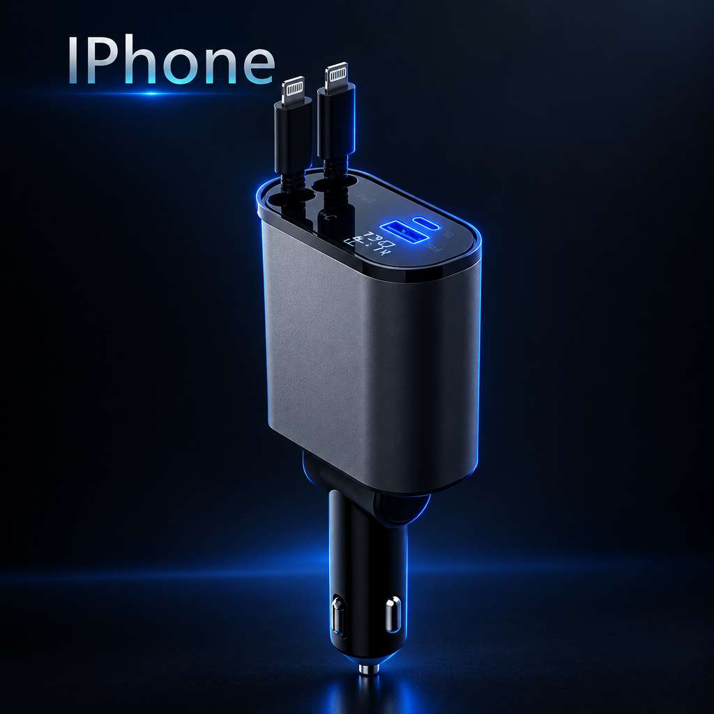 100W Car Charger - BaseMaxCore