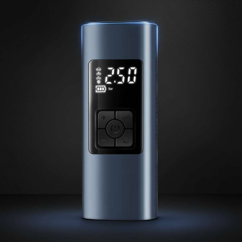 150 PSI Portable Electric Car Air Pump - BaseMaxCore