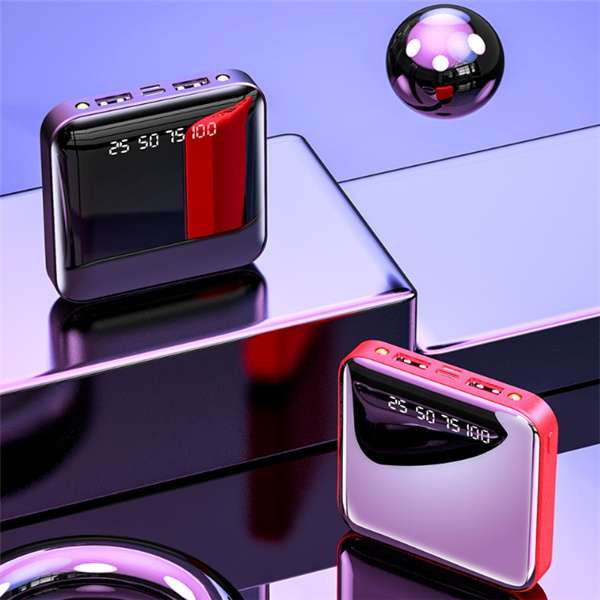 20,000mAh Mirror Power Bank with Digital Display - BaseMaxCore