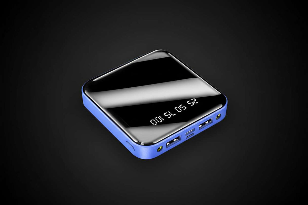 20,000mAh Mirror Power Bank with Digital Display - BaseMaxCore