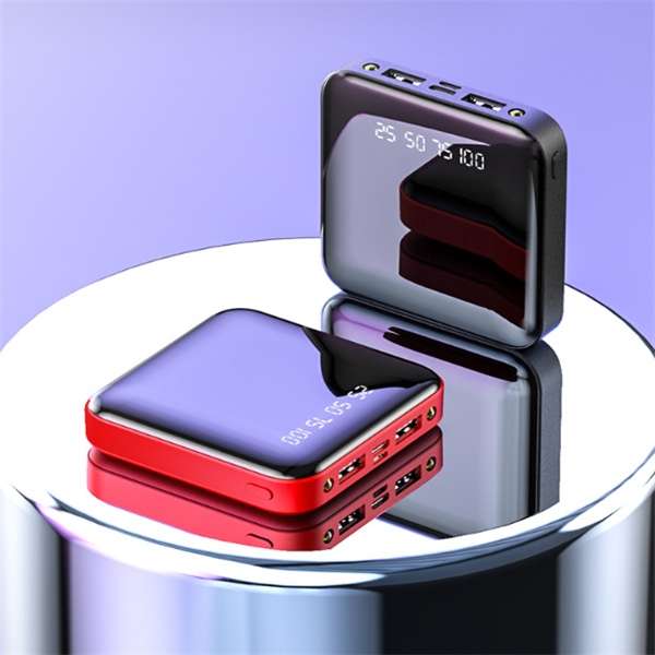 20,000mAh Mirror Power Bank with Digital Display - BaseMaxCore