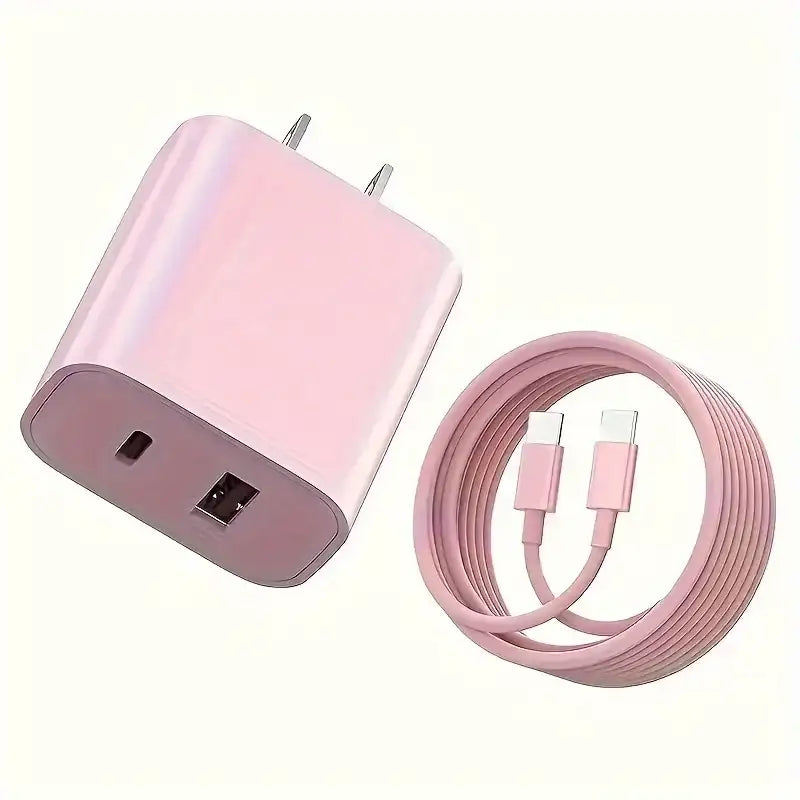 20W USB-C Fast Charger with 6FT Cable - BaseMaxCore