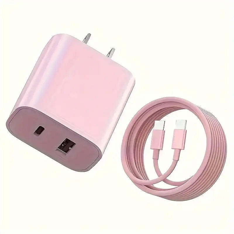 20W USB-C Fast Charger with 6FT Cable - BaseMaxCore