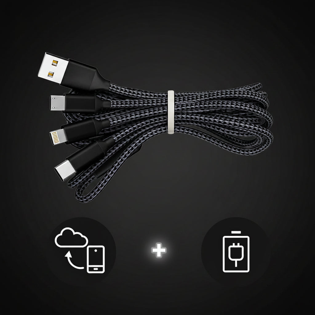 3-in-1 Multi Charging Cable - BaseMaxCore
