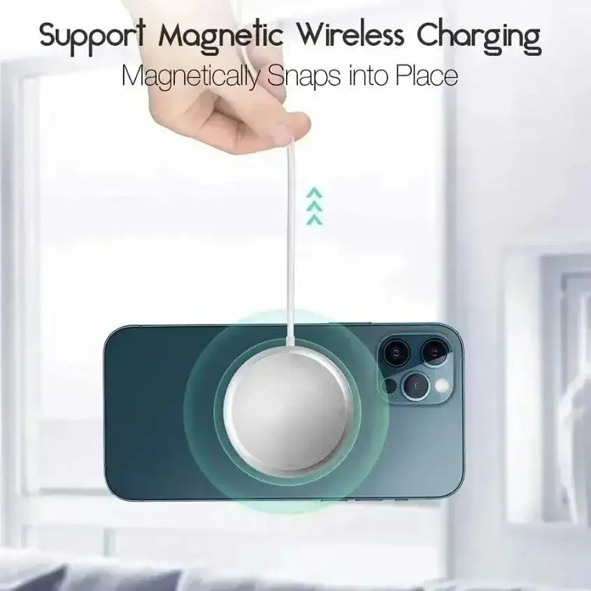 30W Magnetic Wireless Fast Charger for iPhone & AirPods - BaseMaxCore