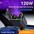 4-in-1 Car Charger with Star Spotlight - BaseMaxCore