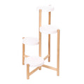 4-Tier Bamboo Indoor & Outdoor Plant Stand - BaseMaxCore