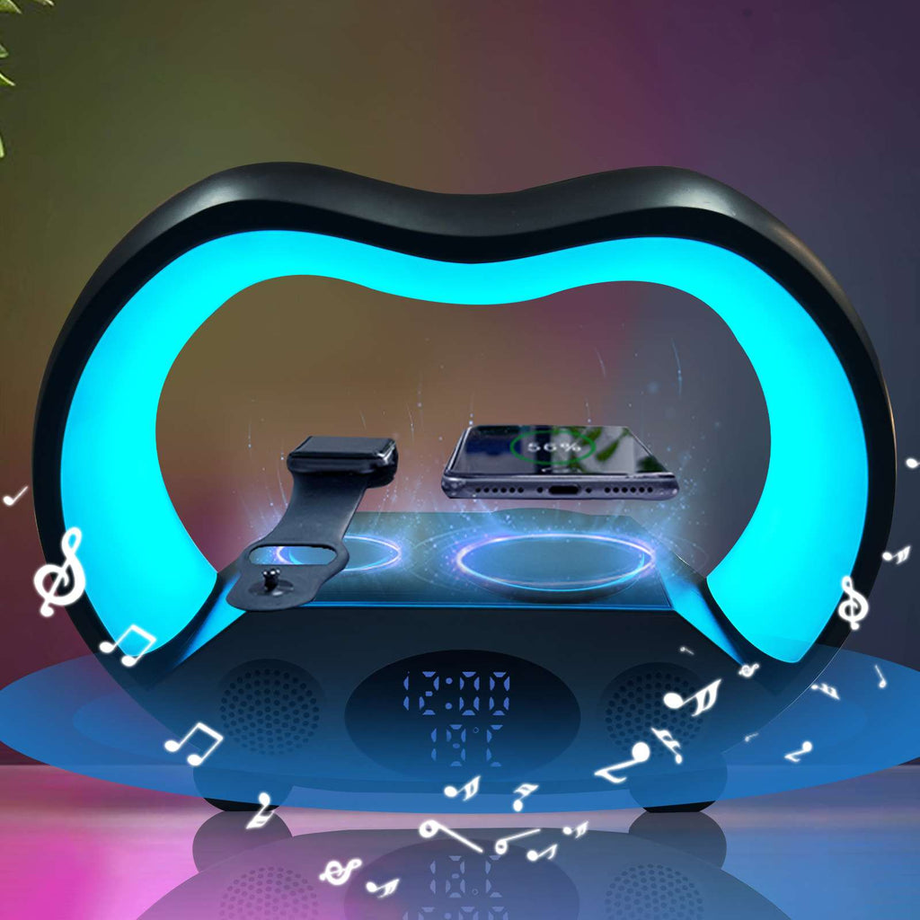 6-in-1 Smart Ambient Charging Lamp - BaseMaxCore