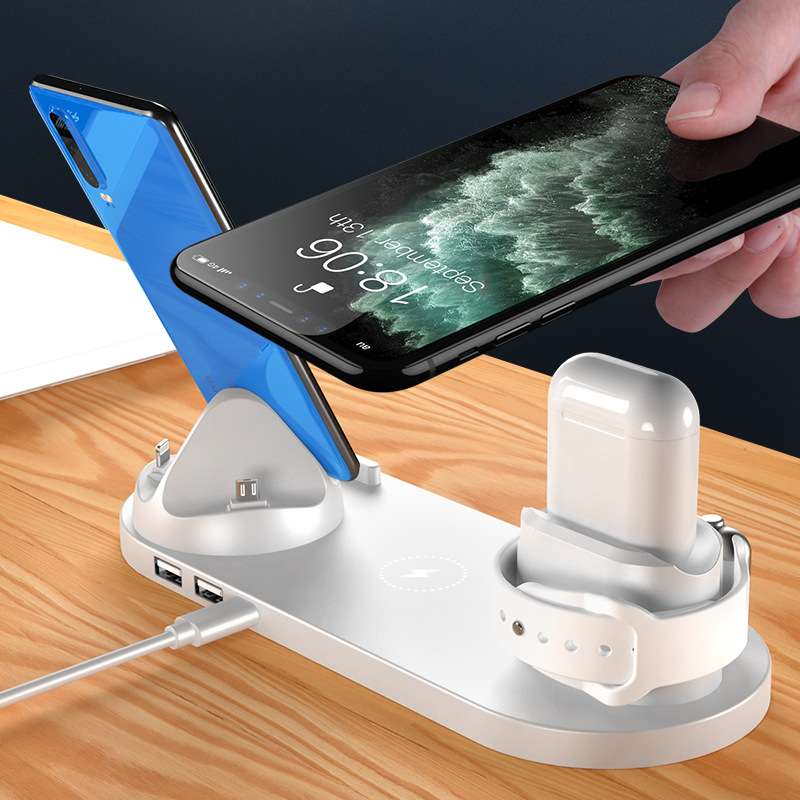 6-in-1 Wireless Charging Station - BaseMaxCore
