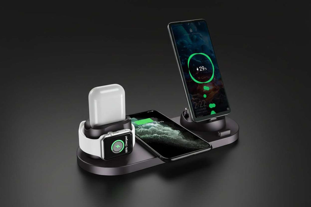 6-in-1 Wireless Charging Station - BaseMaxCore