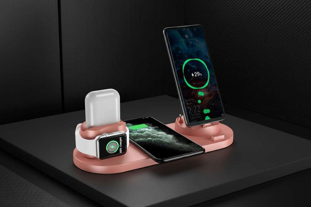 6-in-1 Wireless Charging Station - BaseMaxCore