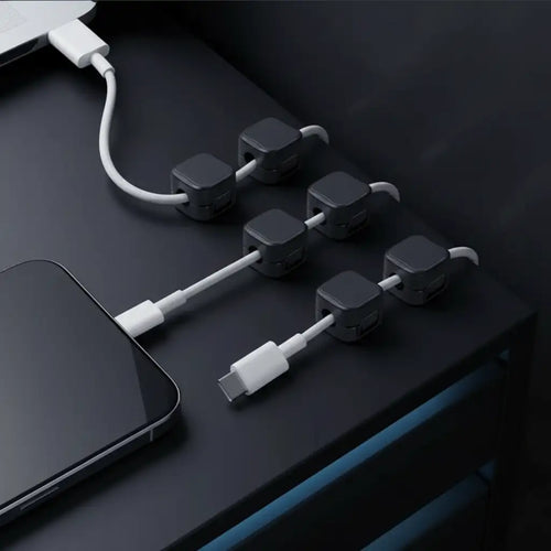 6-Pack Magnetic Cable Clips - BaseMaxCore