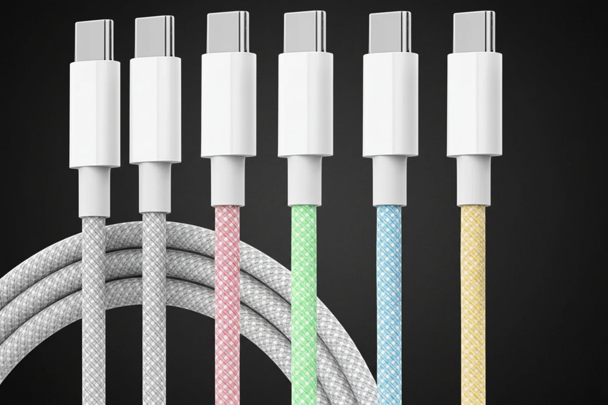 60W USB-C Braided Fast Charging Cable - BaseMaxCore