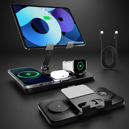 7-in-1 Wireless Charging Station - BaseMaxCore