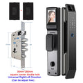 YKESDL D14P Smart Door Lock | 3D Face Recognition, Fingerprint, Camera, WiFi & App Control