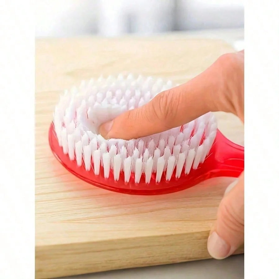 Long-Handle Exfoliating Back Scrubber Bath Brush | Soft Bristles, Non-Slip Grip