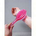 Long-Handle Exfoliating Back Scrubber Bath Brush | Soft Bristles, Non-Slip Grip