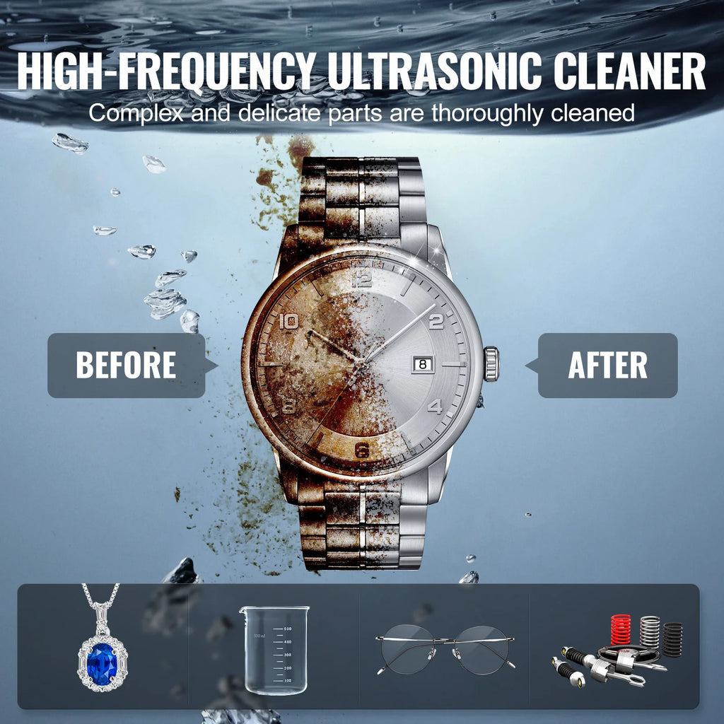 SucceBuy 2L 3L 6L 10L 15L Ultrasonic Cleaner Lave-Dishes Portable Washing Machine Diswasher Ultrasound
