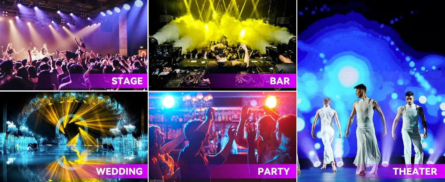 2PCS 7x40W Bee Eye Beam Wash Halo Effect Mini LED Moving Head RGBW 4in1DMX512 Control For DJ Disco Party Nightclub Wedding KTV