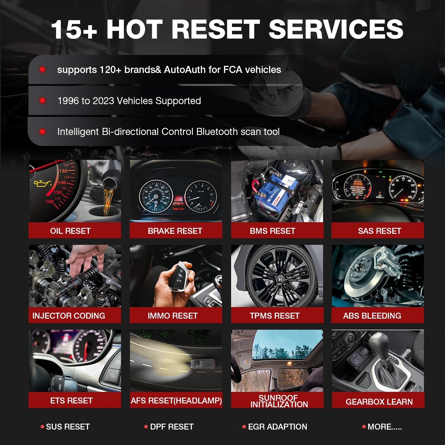 KINGBOLEN Ediag Plus Thinkdiag 2 OBD2 Scanner Support CAN FD 16 Reset Bidirectional Control ECU Coding OBD2 Diagnostic Scanner