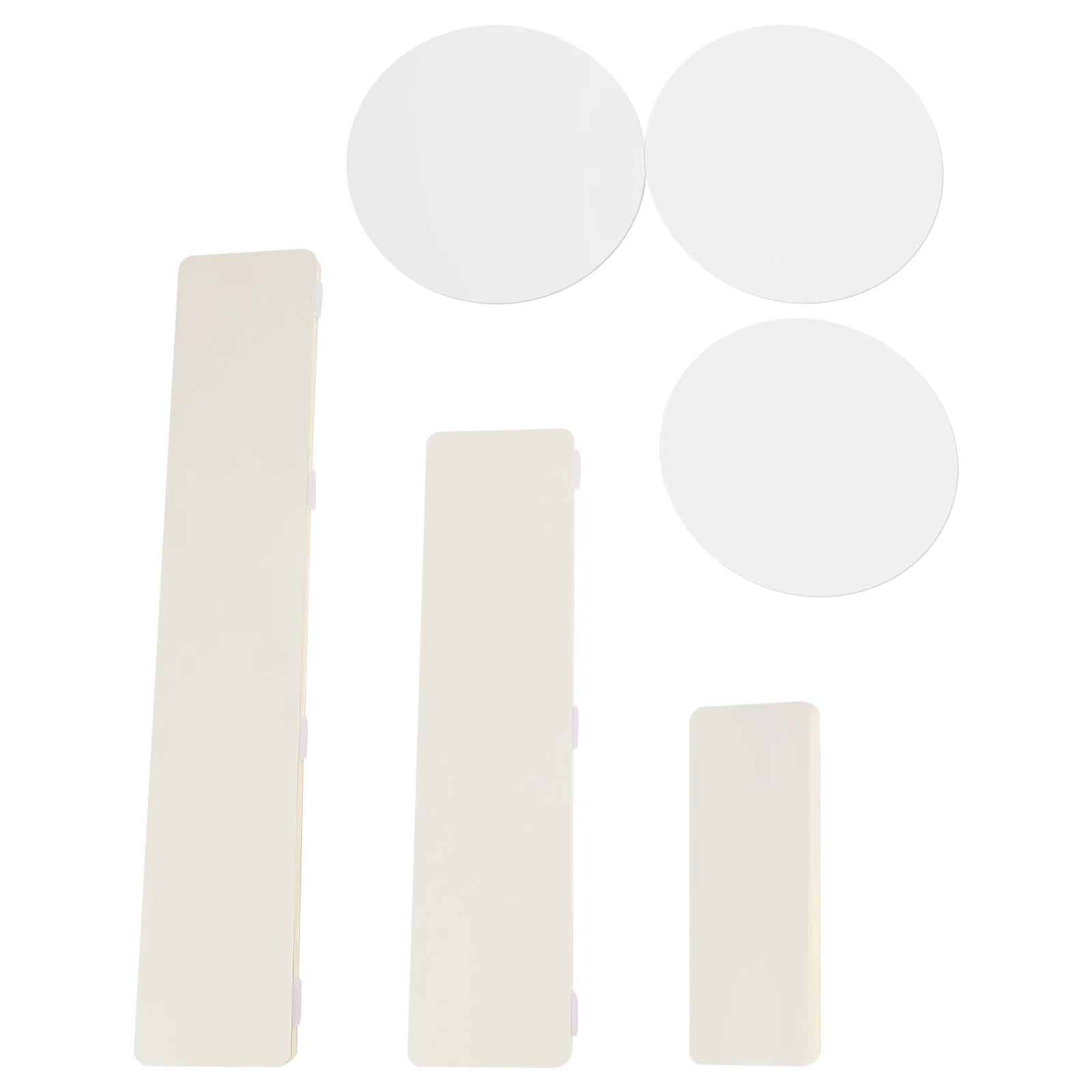 3PCS Wedding Party Flower Stand Cylinder Foldable Cardboard Centerpiece Dessert Table Columns Display Stand 40+60+80cm