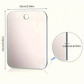 Magnifying Shower Mirror with Suction Cup — Fog-Free Acrylic, 6", Shaving & Makeup