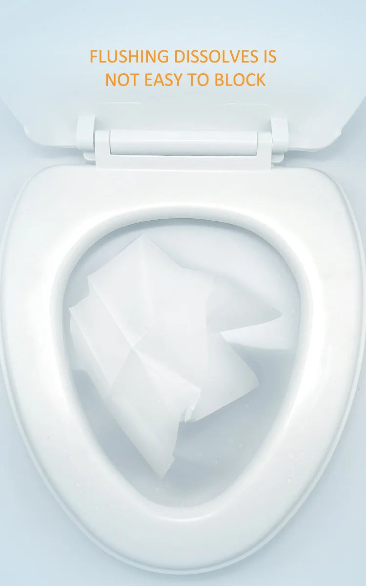 Disposable Toilet Seat Covers | 10-Pack Travel Hygiene Cushions