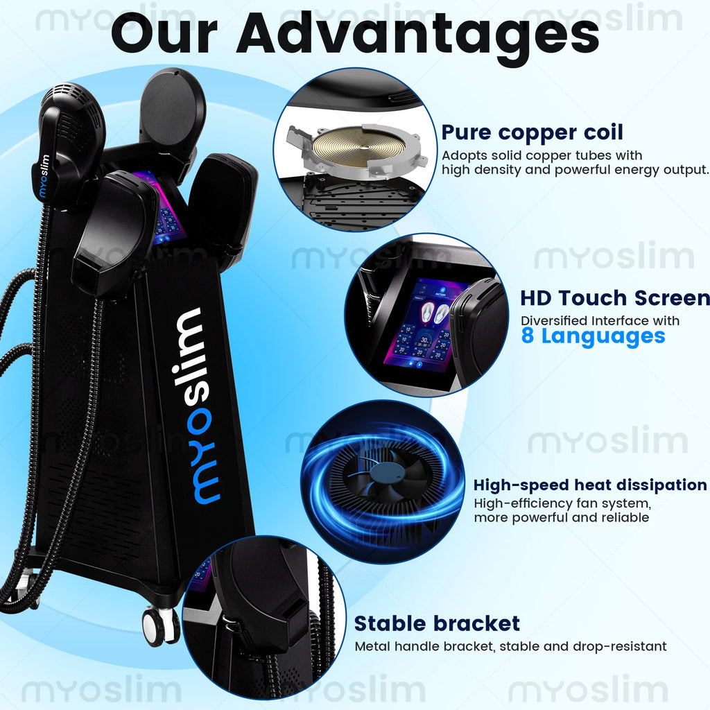 Professional EMS 6500W Machine Body Sculpting Fat Burning EMS Slimming Beauty Equipment