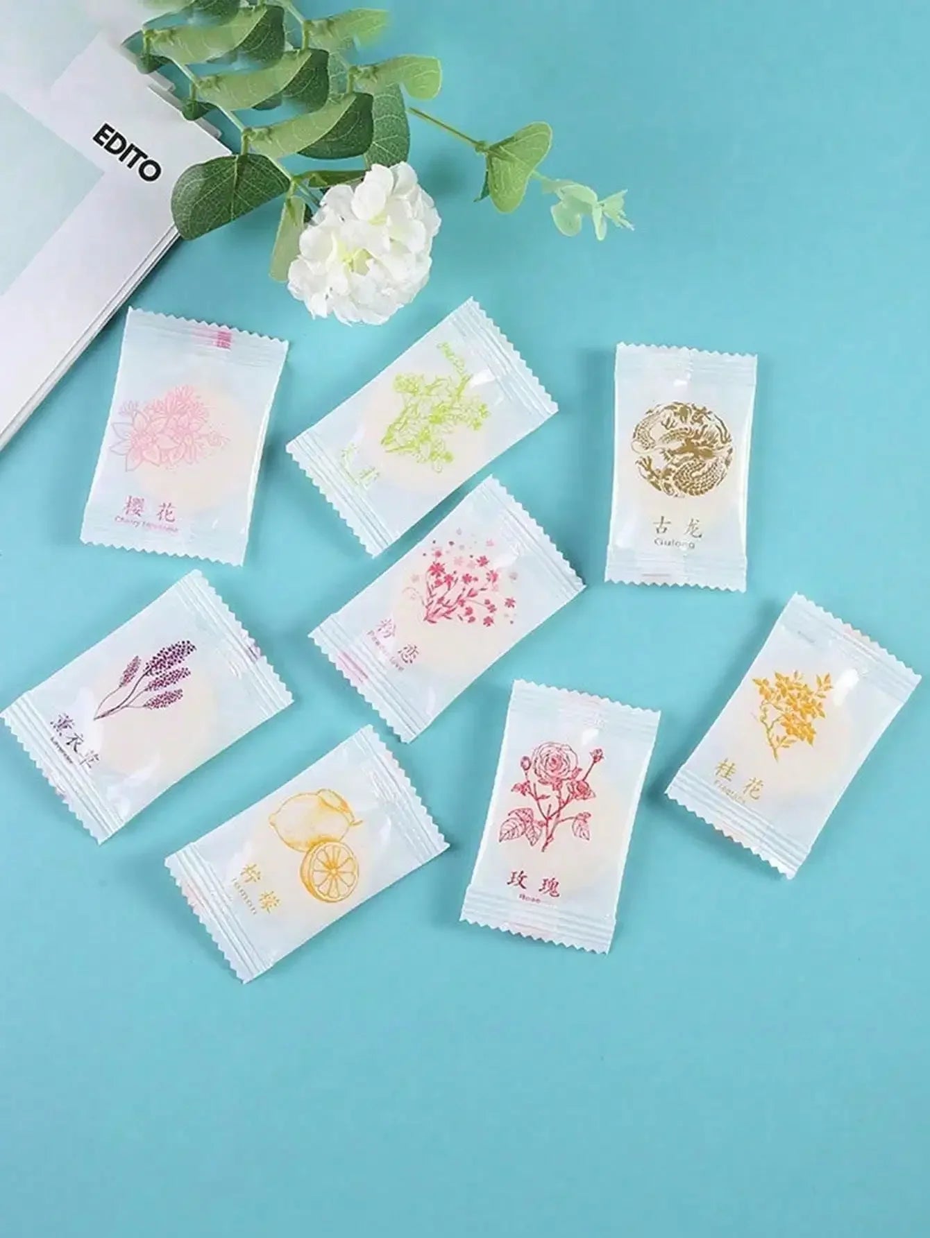 Scented Air Freshener Sheets with Holders | 10-Pack Long-Lasting Fragrance