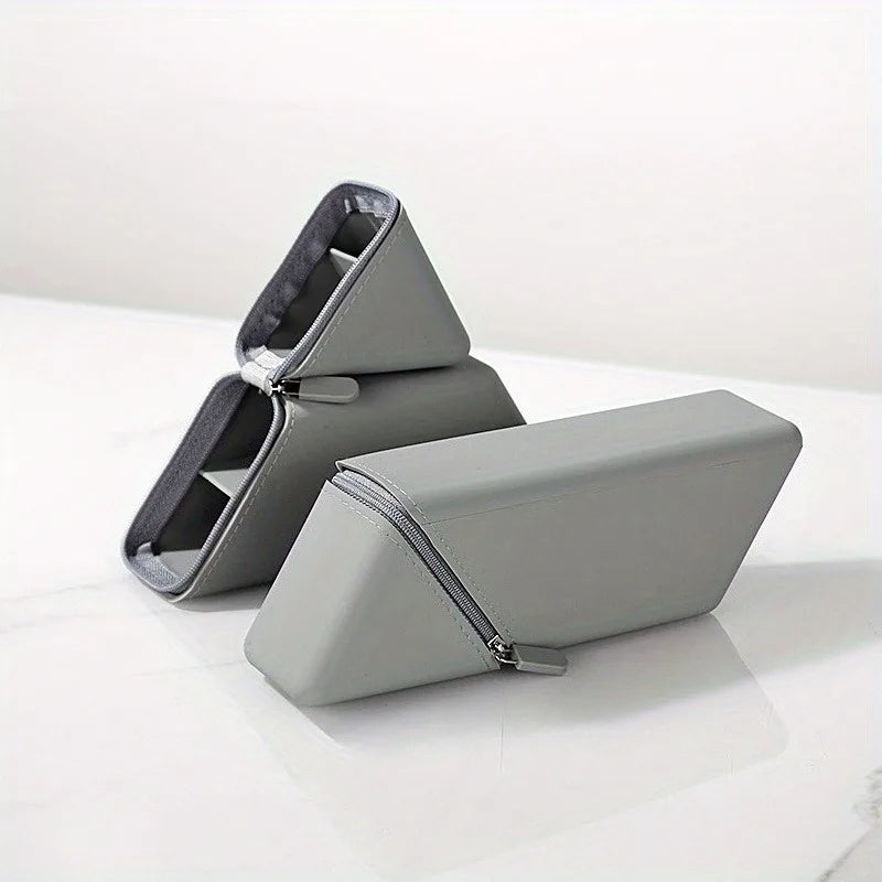 Foldable Silicone Pen Holder – Large Capacity Expandable Pencil Cup for Desk, Study & Office