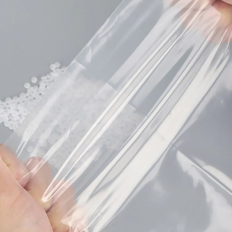 100Pcs/lot Small Zip Lock Plastic Bags Transparent Bag Reclosable Vacuum Storage Bag Clear Bags Ziplock Food Storage zip 2030