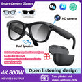 M02 Ultra Smart AI Glasses – 4K Camera, 32GB, 120+ Language Translation & Power Bank