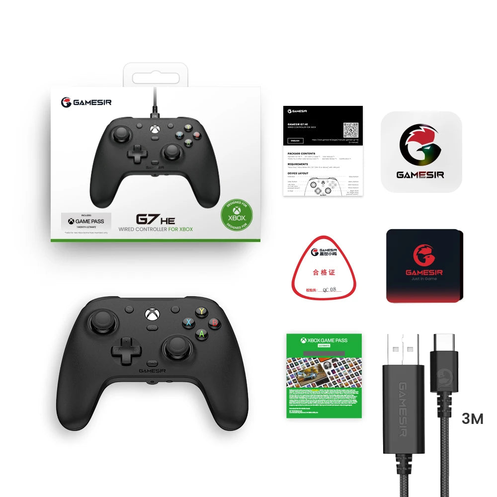 GameSir G7 HE Xbox Controller – Hall Effect Gamepad for Xbox Series X|S, Xbox One & PC