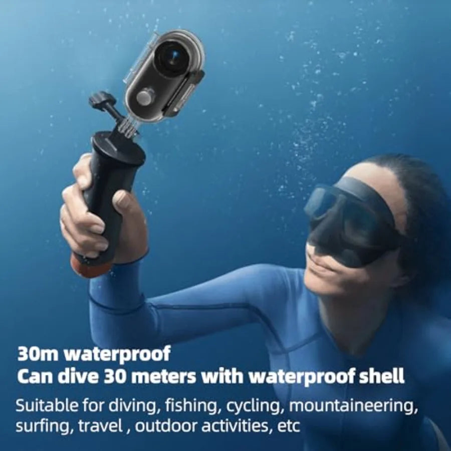 4K Mini Body Camera – Thumb-Sized Hands-Free Wearable POV Recorder with 64GB Storage for Work, Travel & Pet Walks