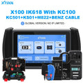 XTOOL InPlus IK618 IMMO Key Programming Tool Car Diagnostic Tools Key Programmer All Key Lost & Add Key With KC100 VS X100 PAD3