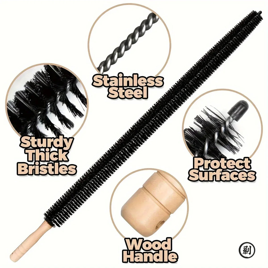 Flexible Long Cleaning Brush – Radiator, Dryer Vent & Pipe Duster