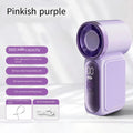 2026 New High-speed Mini Handheld Small Fan, 100 Speed Small Air Cannon USB Charging Endurance Turbo Portable Outdoor Fan