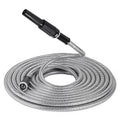 25 Ft 304 Stainless Steel Water Pipe Anti Freezing and Anti Extrusion Fit for Garden Irrigation and Home Watering