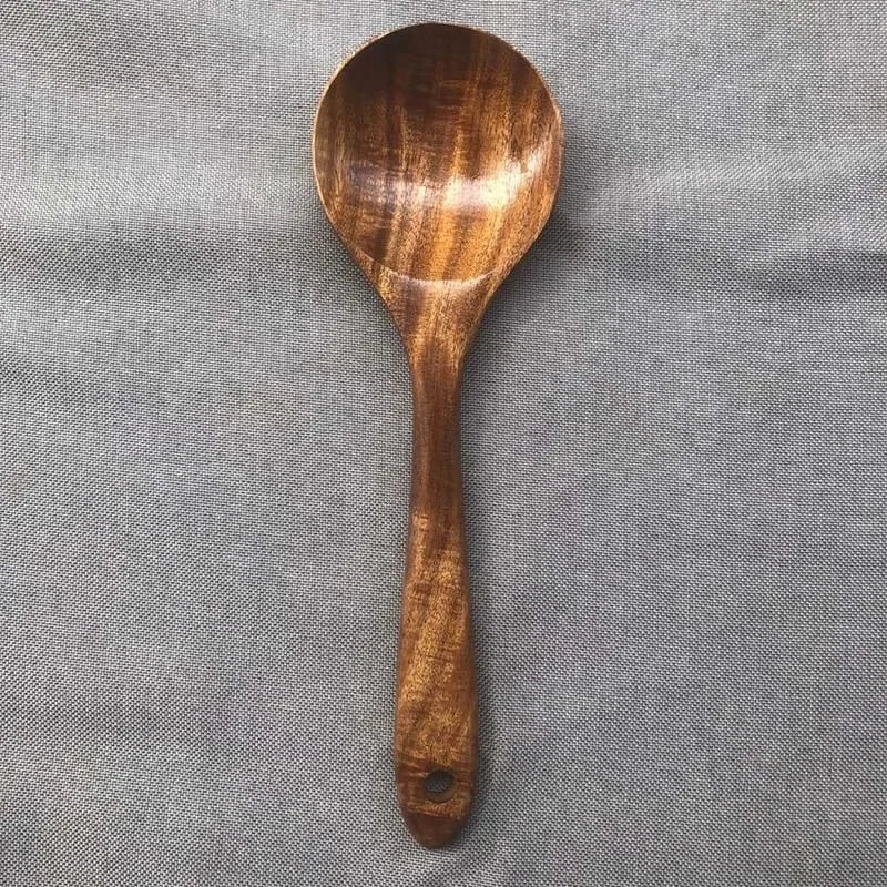 Wood Kitchenware Cooking Set Household Spatula Spoon Set Salad Spoon Fork Stirring Spoon Kitchen Baking Set