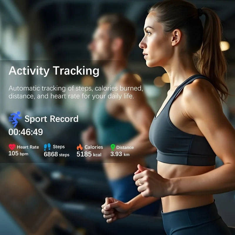 Smart Ring TK5 — Sleep Tracking, Pedometer & Calorie Counter