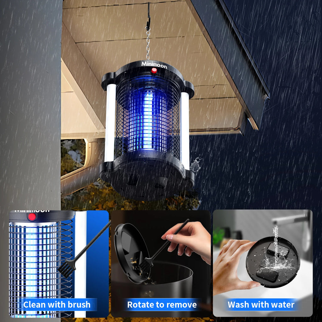 Bug Zapper Outdoor Mosquito Zapper with LED Light 4200V