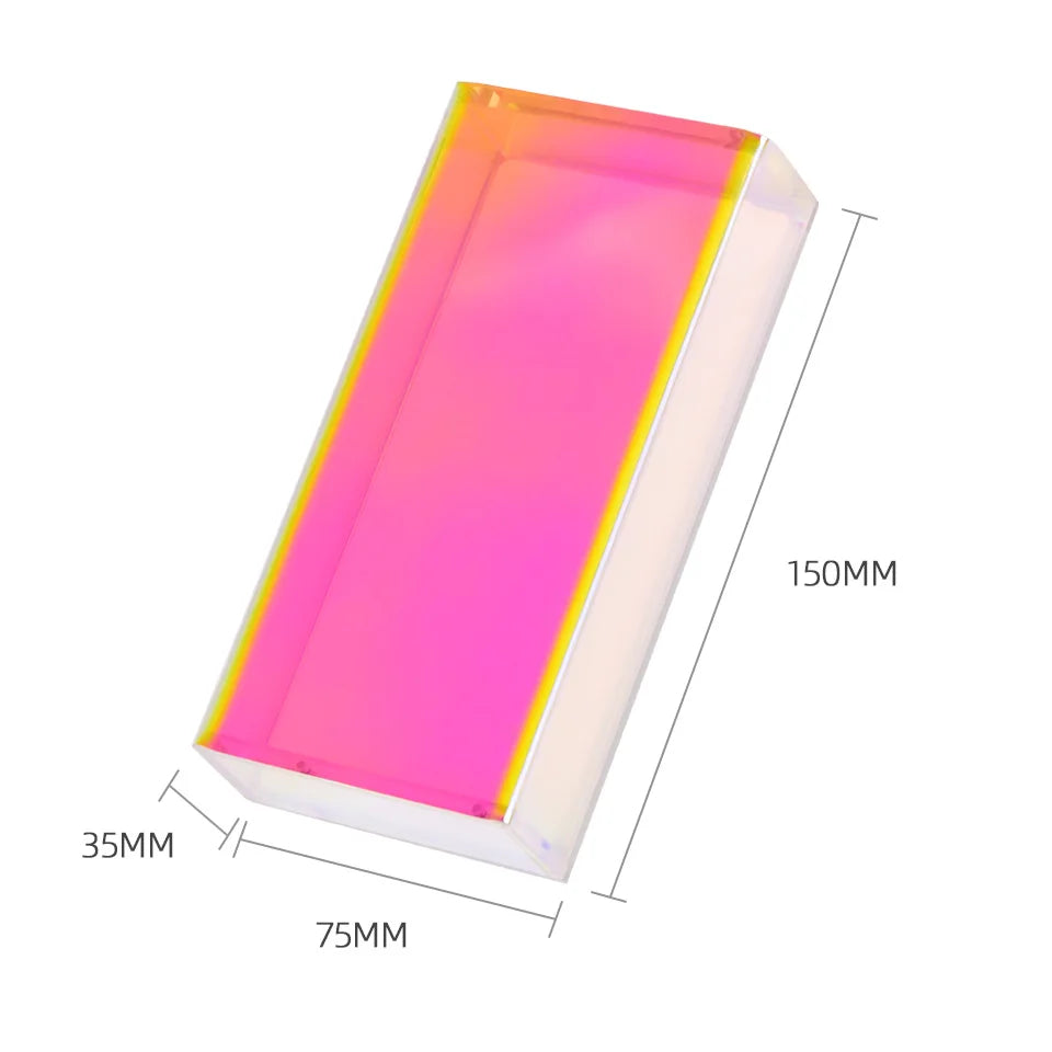 False Eyelash Storage Box 5 Layers Acrylic Pallet Lash Holder Pallet Individual Eyelash Extension Glue Display Stand Makeup 2029