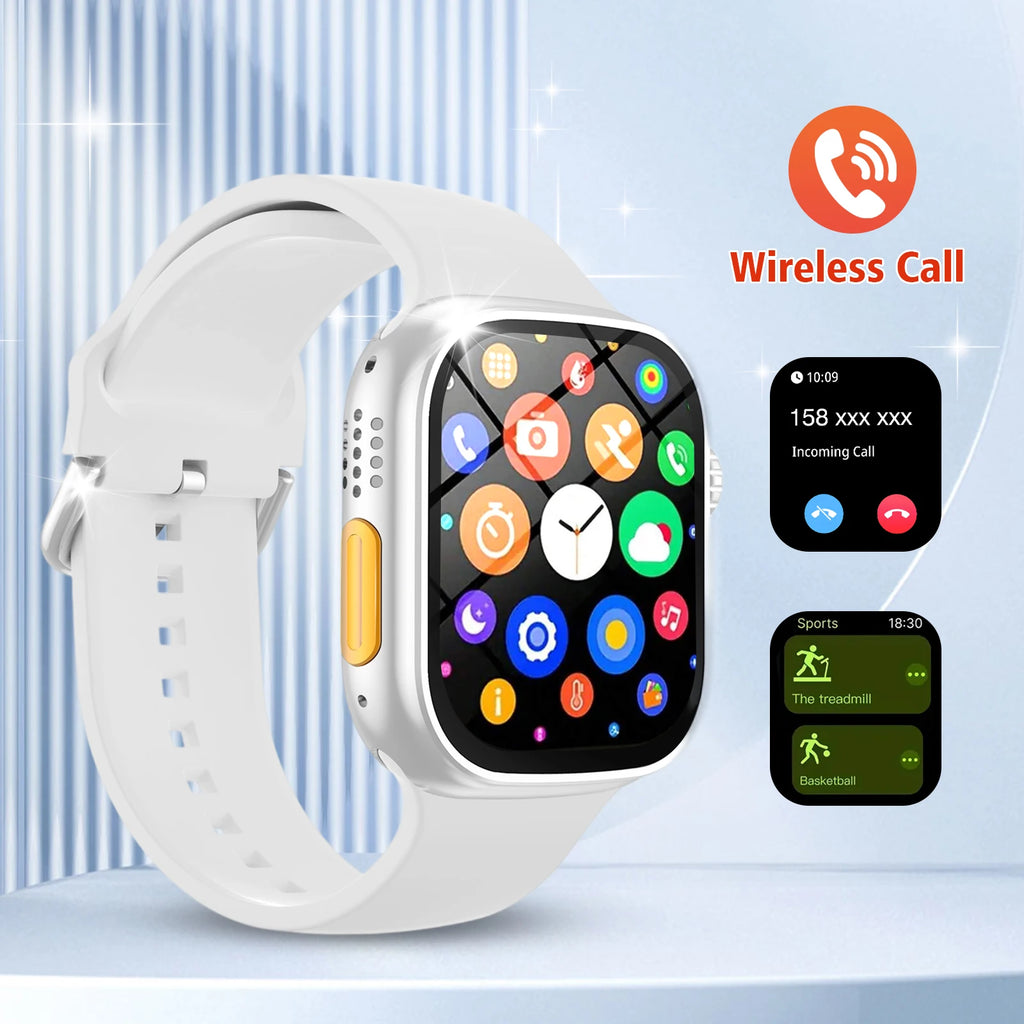 Smart Watch 2.01" — Bluetooth Calling, Fitness Tracking & Message Alerts