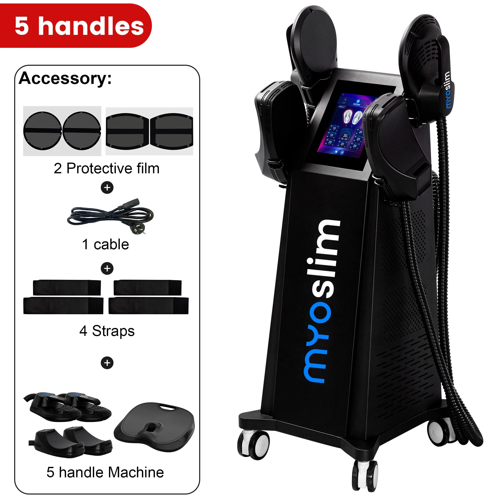 Professional EMS 6500W Machine Body Sculpting Fat Burning EMS Slimming Beauty Equipment
