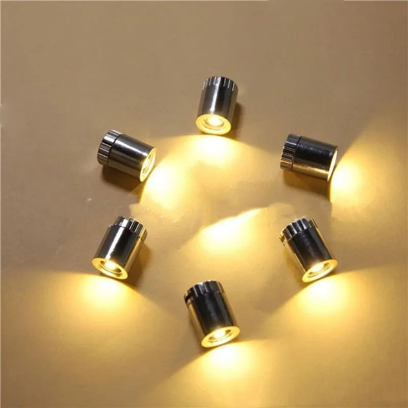 6pcs Mini Led Lamp Model Tiny Light Toys for DIY Model Making Dollhouse Balloons Party Decoration Hand Craft Sandtable Layout